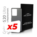 Samsung Galaxy S20 ULTRA 5G Backglass Replacement w/ Pre-Installed Adhesive & Removal Tool SM-G988 - CELL4LESS