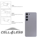 Samsung Galaxy S23 Replacement Back Glass w/Lens Installed Color : Graphite