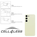 Samsung Galaxy S23 Replacement Back Glass w/Lens Installed Color : Lime