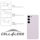 Samsung Galaxy S23 Replacement Back Glass w/Lens Installed Color : Lavender