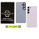 Samsung Galaxy S23 Replacement Back Glass w/Lens Installed Color : Lavender