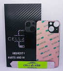 iPhone 13 Mini Back Glass W/Full Body Adhesive, Removal Tool, and Wide Camera Hole for Quicker Installation No Logo
