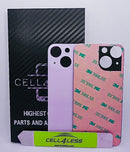 iPhone 13 Mini Back Glass W/Full Body Adhesive, Removal Tool, and Wide Camera Hole for Quicker Installation No Logo