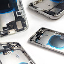 Apple iPhone 8 PLUS SILVER Rear Housing Midframe Assembly w/ Pre-Installed Components - CELL4LESS