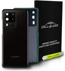 Samsung Galaxy S20 ULTRA 5G Backglass Replacement w/ Pre-Installed Lens and Adhesive & Removal Tool SM-G988 - CELL4LESS