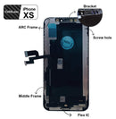 Apple iPhone XS 5.8 Inch Soft OLED Touch Screen Replacements With Assembly Tools Included - CELL4LESS