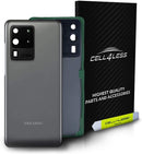 Samsung Galaxy S20 ULTRA 5G Backglass Replacement w/ Pre-Installed Lens and Adhesive & Removal Tool SM-G988 - CELL4LESS