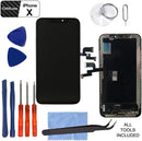 Apple iPhone X Hard OLED Touch Screen Digitizer Replacement Assembly Kit - CELL4LESS