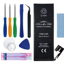 iPhone 5 Battery Replacement Kit for A1428, A1429 & A1442-1440 mAh, 3.8V, 5.45 WHR w/Assembly Tools & Adhesive Pull Strips (i5 1440 mAh) - CELL4LESS