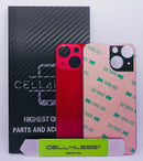 iPhone 13 Mini Back Glass W/Full Body Adhesive, Removal Tool, and Wide Camera Hole for Quicker Installation No Logo