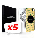 iPhone 8 Back Glass W/Full Body Adhesive, Removal Tool, and Wide Camera Hole for Quicker Installation - CELL4LESS