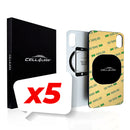 iPhone XS Max Back Glass W/Full Body Adhesive, Removal Tool, and Wide Camera Hole for Quicker Installation - CELL4LESS