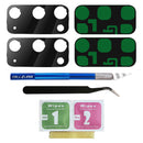 Galaxy S20 Replacement Camera Glass Kit for iPhone w/Removal Tools & Adhesives (2 Pack) OEM Quality HD Crystal Clear Glass DIY Kit - Fits All Carriers - CELL4LESS