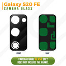 Galaxy S20 FE Replacement Camera Glass Kit for iPhone w/Removal Tools & Adhesives (2 Pack) OEM Quality HD Crystal Clear Glass DIY Kit - Fits All Carriers - CELL4LESS