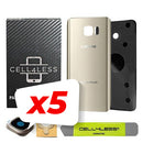 Samsung Galaxy Note 5 Back Glass Replacement with Camera Lens - Removal Tool Included - CELL4LESS