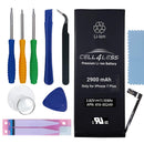 iPhone 7 PLUS Battery Replacement Kit for A1661, A1784 & A1785-2900 mAh, 3.82V, 11.10 WHR w/Assembly Tools & Adhesive Pull Strips (i7 Plus 2900 mAh) - CELL4LESS