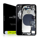 iPhone 8 SPACE GRAY Rear Housing Midframe Assembly w/ Pre-Installed Components - CELL4LESS