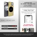 iPhone 11 Pro Back Glass W/Full Body Adhesive, Removal Tool, and Wide Camera Hole for Quicker Installation - CELL4LESS