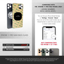 iPhone 11 Pro Max Back Glass W/Full Body Adhesive, Removal Tool, and Wide Camera Hole for Quicker Installation - CELL4LESS