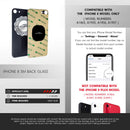 iPhone 8 Back Glass W/Full Body Adhesive, Removal Tool, and Wide Camera Hole for Quicker Installation - CELL4LESS