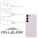 Samsung Galaxy S23  Replacement Back Glass w/Lens Installed Color : Lavender