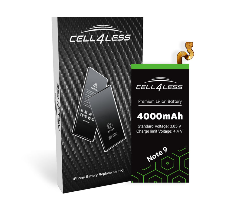 Samsung Note 9 Battery Replacement Kit Compatible - 4000 mAh Samsung Note 9 - CELL4LESS