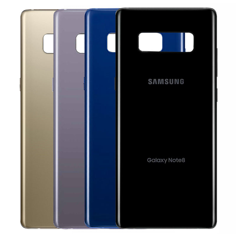 Samsung Galaxy Note 8 Back Glass OEM Replacement Battery Door Cover w/ Adhesive - CELL4LESS
