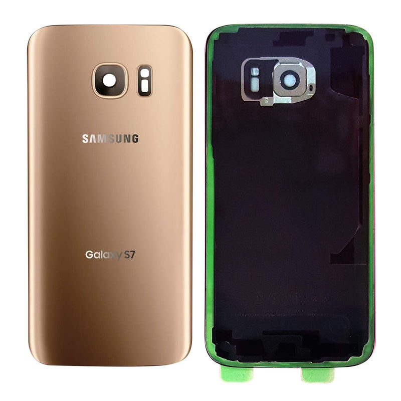 Samsung Galaxy S7 Back Glass Replacement with Camera Lens Installed - Removal Tool Included - G930 - CELL4LESS