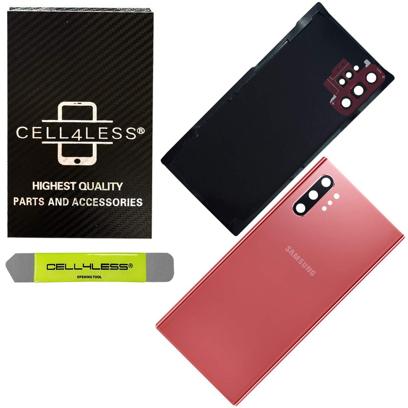 Note 10 Plus Galaxy Back Cover Glass Housing Door Replacement With