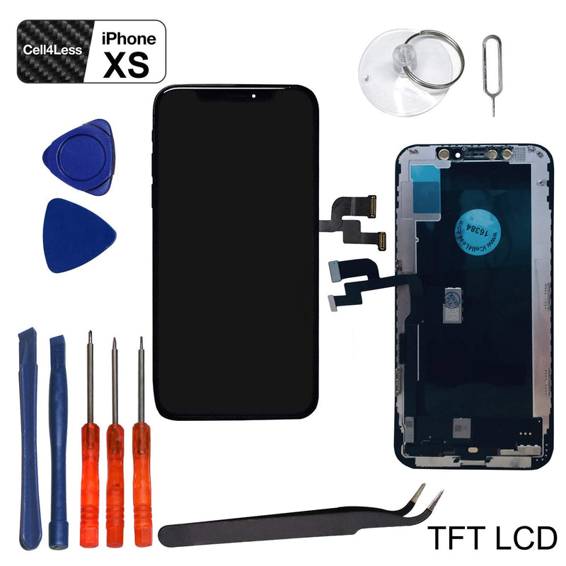 Apple iPhone XS Touch Screen Replacements With Assembly Tools Included - CELL4LESS
