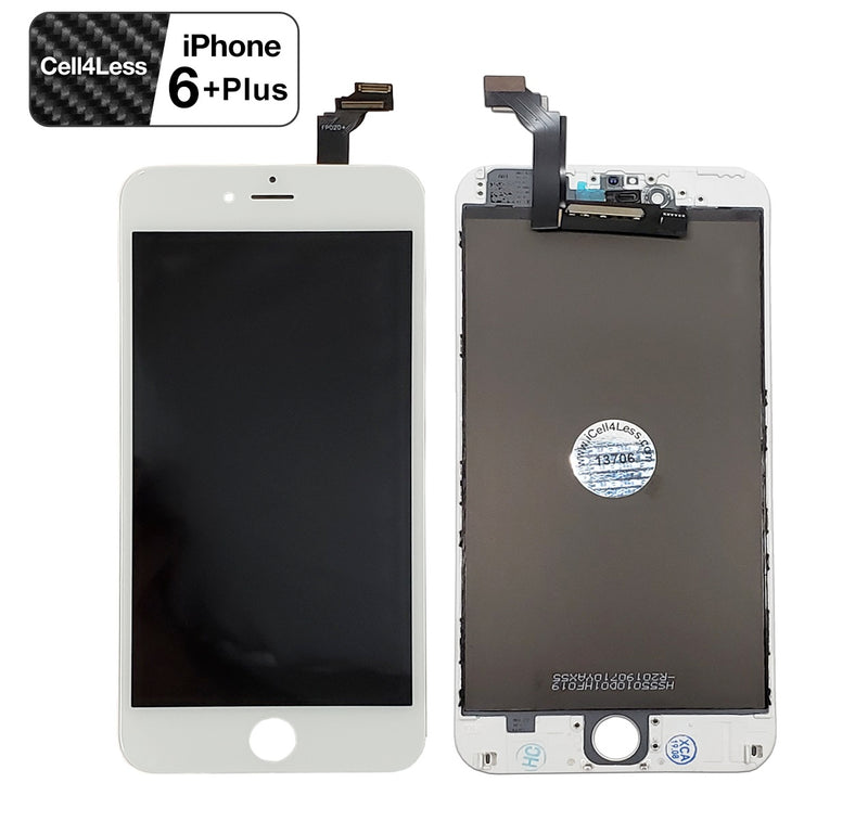 Apple iPhone 6 PLUS WHITE LCD Touch Screen & Digitizer Replacement - CELL4LESS