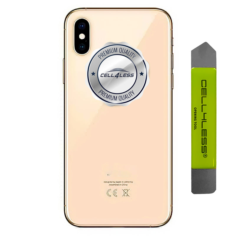 iPhone XS MAX Back Housing Assembly Metal MidFrame w/ Pre-Installed Components - CELL4LESS
