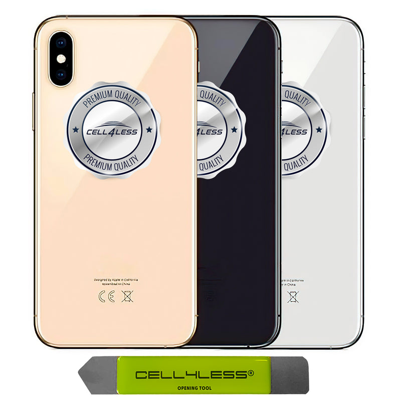 Apple iPhone XS MAX Back Housing Assembly Metal MidFrame w/ Pre-Installed Components - CELL4LESS