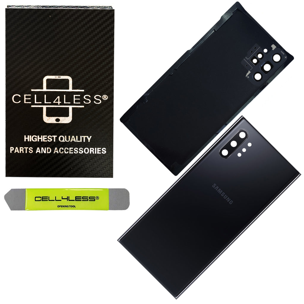 Samsung Galaxy Note 10+ Back Glass Replacement w/ Camera Lens - N975 ...