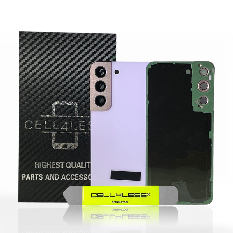 Samsung Galaxy S22+  Replacement Back Glass w/Lens Installed