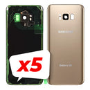 Samsung Galaxy S8 Back Glass Replacement with Camera Lens Installed - ALL COLORS AVAILABLE - G950 - CELL4LESS