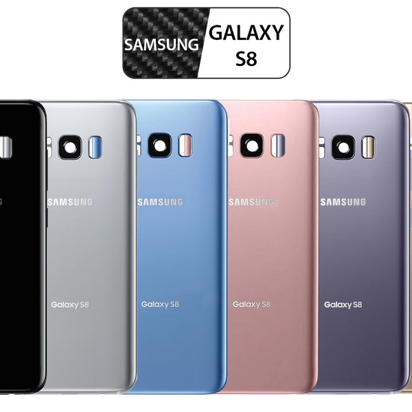Samsung Galaxy S8 Back Glass Replacement with Camera Lens