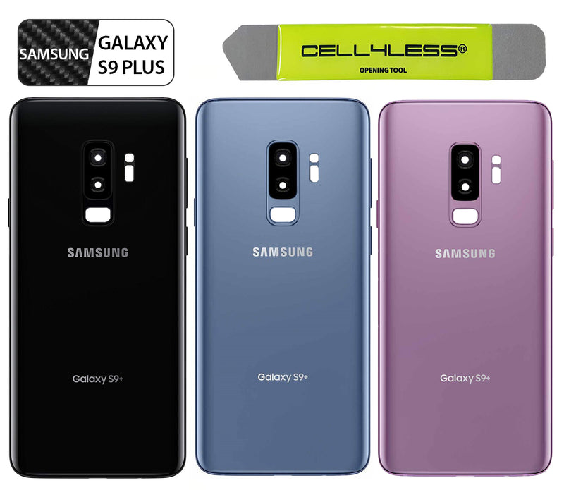 Samsung Galaxy S9+ PLUS Back Glass Replacement with Camera Lens