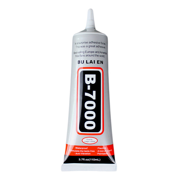 B-7000 50ML Multipurpose Industrial Super Glue Semi Fluid Transparent Adhesive 50 ml 1.68 fl.oz - CELL4LESS