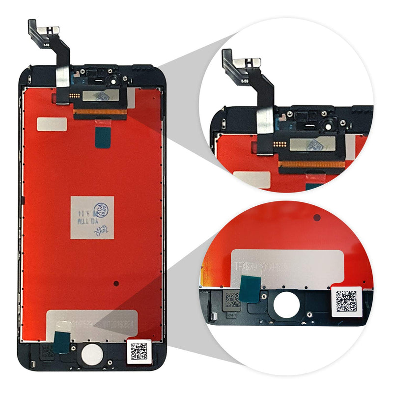 iPhone 6S PLUS BLACK LCD Screen Replacement (5.5 Inch) - CELL4LESS