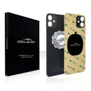 iPhone 11 Back Glass W/Full Body Adhesive, Removal Tool, and Wide Camera Hole for Quicker Installation - CELL4LESS