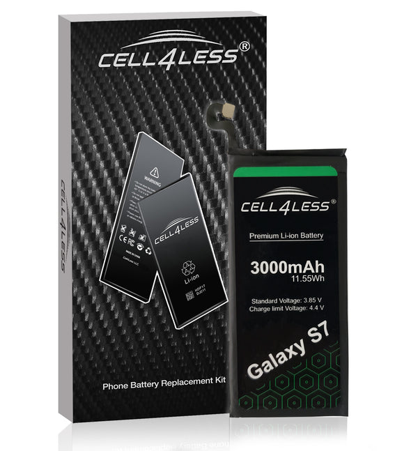 Samsung Galaxy S7 Battery Replacement Kit Compatible for SM-G930 Models - 3000 mAh (Samsung Galaxy S7) - CELL4LESS