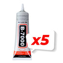 B-7000 50ML Multipurpose Industrial Super Glue Semi Fluid Transparent Adhesive 50 ml 1.68 fl.oz - CELL4LESS